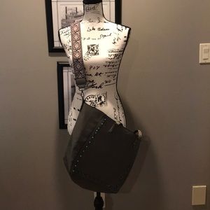Guitar Strap Tote Grey NWOT